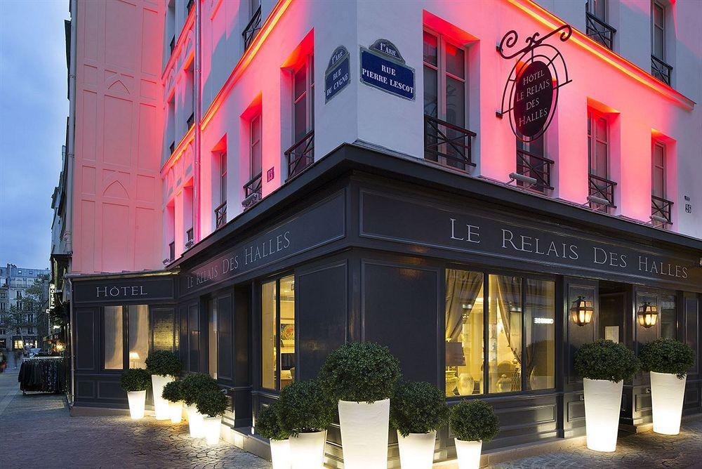 Hotel Le Relais Des Halles Paris Exterior photo